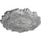 Ekena Millwork Plymouth Ceiling Medallion (Canopies up to 1 5/8"), 16 3/4"OD x 1 3/8"P, Ultra Pure White Crackle CM16PLUWC - alternate 4